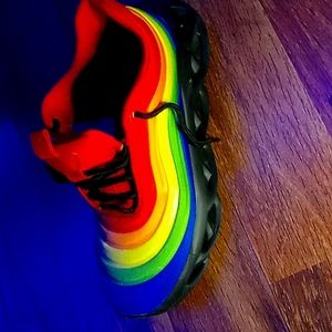 Rainbow sneakers